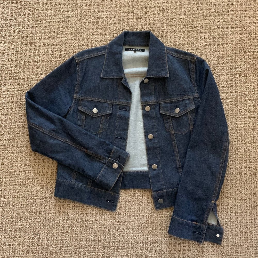 Theory Denim Jean Jacket - M